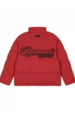 Fleece Stand-Collar Down Jacket