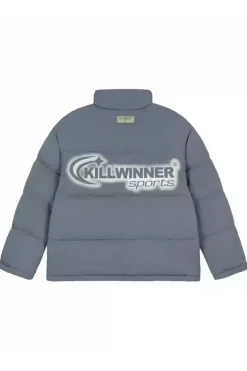 Fleece Stand-Collar Down Jacket