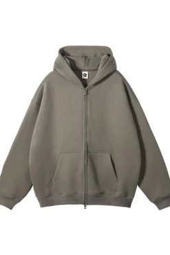 Fleece Zip Up Hoodie