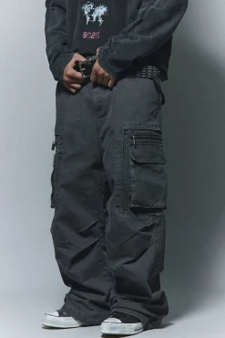 410G Heavyweight Stonewashed Cargo Pants