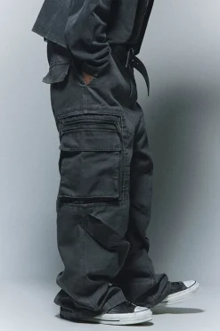 410G Heavyweight Stonewashed Cargo Pants