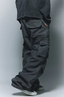 410G Heavyweight Stonewashed Cargo Pants