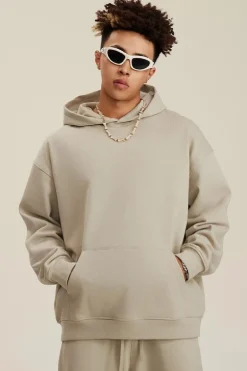 445G Solid Basic Hoodie