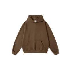 445G Solid Basic Hoodie
