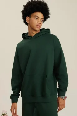 445G Solid Basic Hoodie