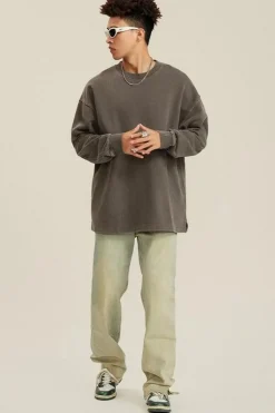 460G Washed Crew