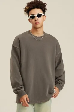 460G Washed Crew