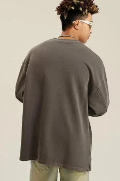 460G Washed Crew