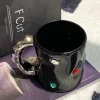Gemstone Chrome Plated Mug
