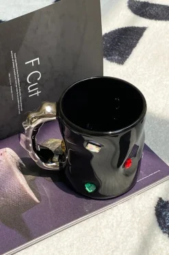 Gemstone Chrome Plated Mug