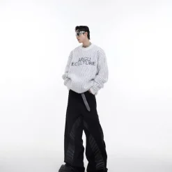 Heavy Knit Logo Sweater