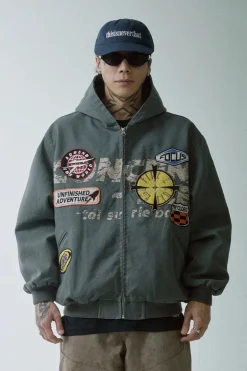 Heavyweight Embroidered Canvas Jacket