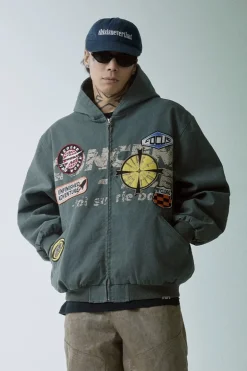 Heavyweight Embroidered Canvas Jacket