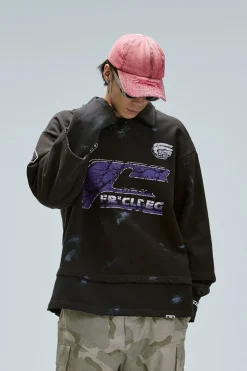 Heavyweight Polo Racing Sweatshirt