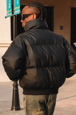 High Collar Puffer Jacket