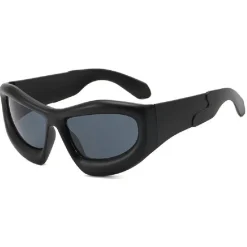 Inflated Chrome Sunglasses