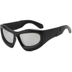 Inflated Chrome Sunglasses