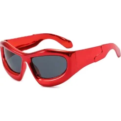 Inflated Chrome Sunglasses