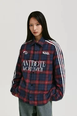 Jersey Plaid Shirt