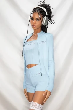 Knitted Cardigan Two-Piece Set