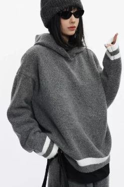 Knitted Hoodie