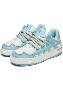 Light Blue Chunky Sneakers