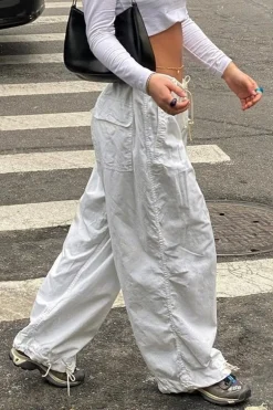 Light Loose Drawstring Cargos