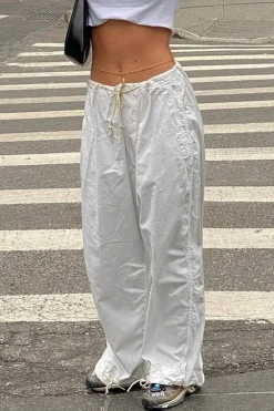 Light Loose Drawstring Cargos