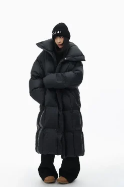 Long Down Trench Coat