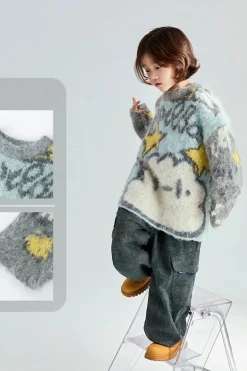 Loose Fit Knitted Sweater