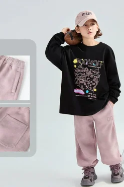 Loose Fit Korean Casual Pants