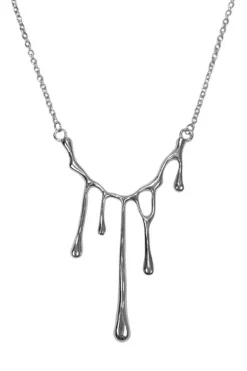 Melting Titanium Necklace