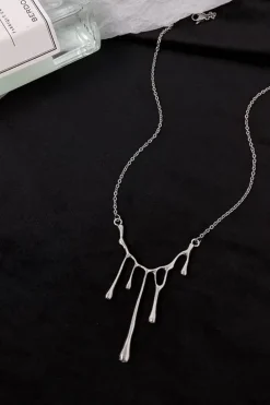 Melting Titanium Necklace