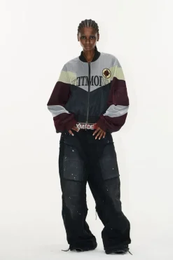 Mesh Layered Badge MA1 Jacket