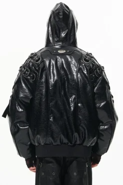 Metal Decor Heavy Bomber Jacket