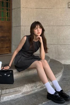 Minimal Short Dress