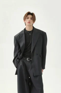 Minimalist Padded Blazer