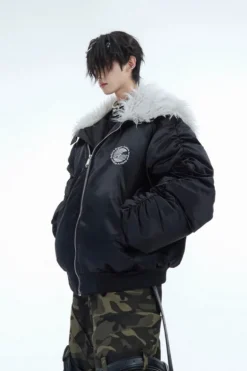 Mountain Hawk Fleece Panel Hooded Jacket