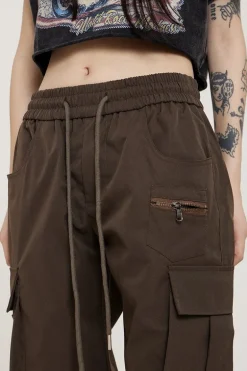 Multi-Pocket Loose Straight Cargos