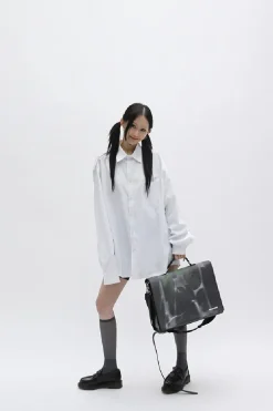 Oversize Schoolgirl Uniform Shirt