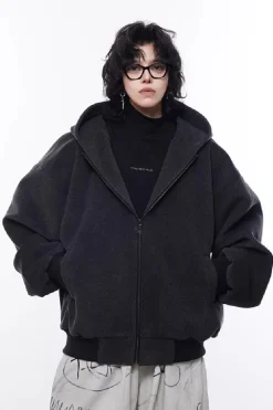 Oversized Hooded Jacket