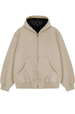 15oz Hooded Canvas Work Jacket