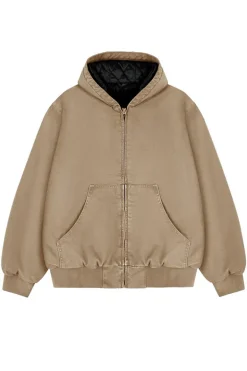 15oz Hooded Canvas Work Jacket