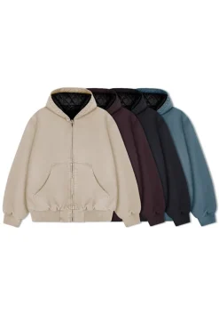 15oz Hooded Canvas Work Jacket