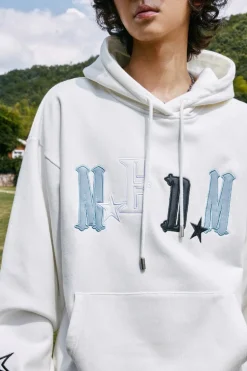 Patches Stars Logo Hoodie