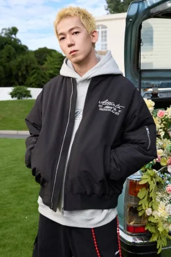 Pearl Script MA-1 Bomber