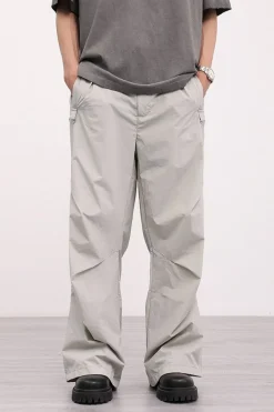 Pleated Wind Pants
