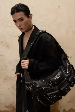 Punk Sheepskin Bag