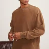 Raglan Sleeve Vintage Crew