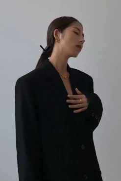 Retro Elegant Suit Jacket